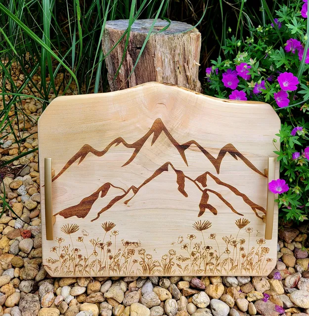 Charcuterie Boards, Serving Trays, Wooden Utensils