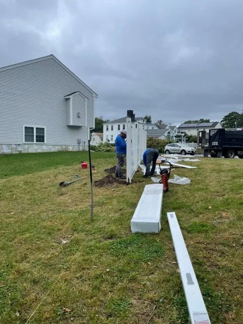 Fence installation