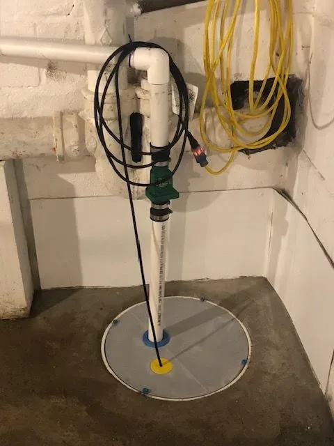 Modern Tech Systems Basement Waterproofing work photo