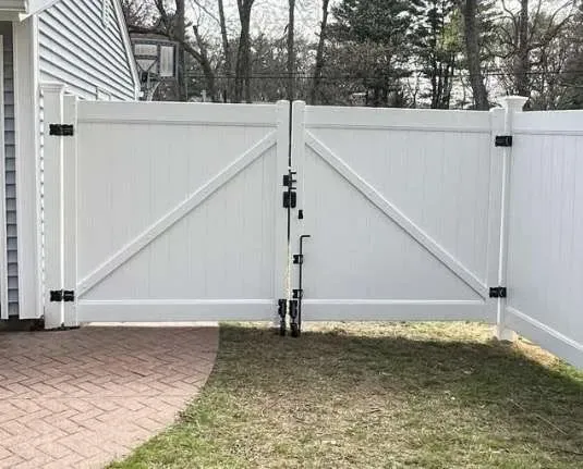 Custom fence gate installation by The Right Fence