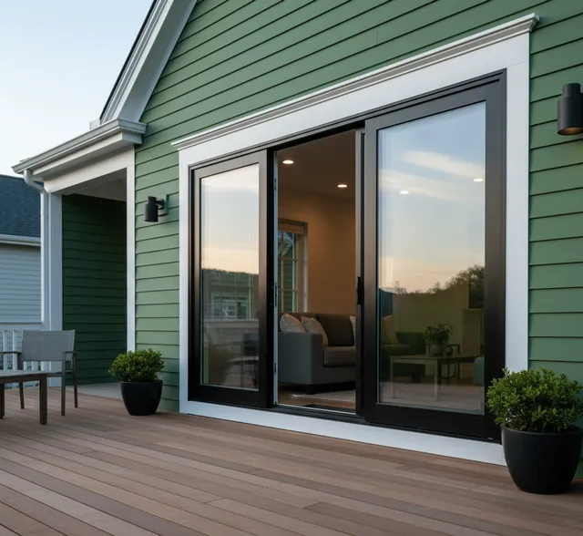 Patio door installation Malden MA