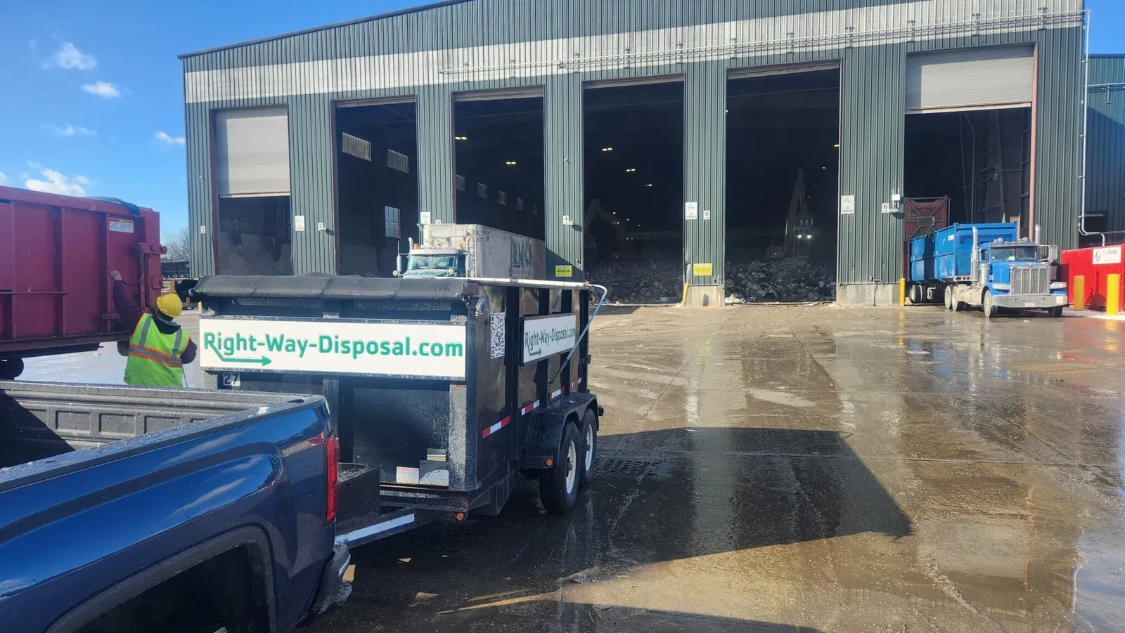work photo from right-way-disposal.com