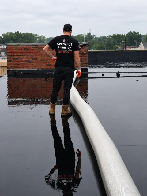 work photo from centralctchimney.com