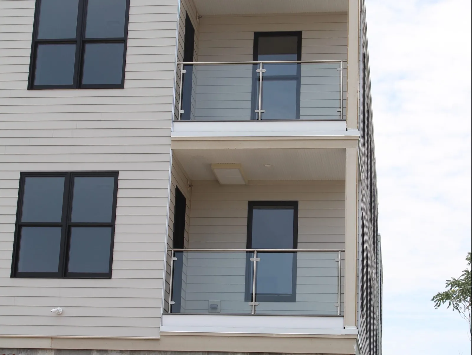 glass balcony
