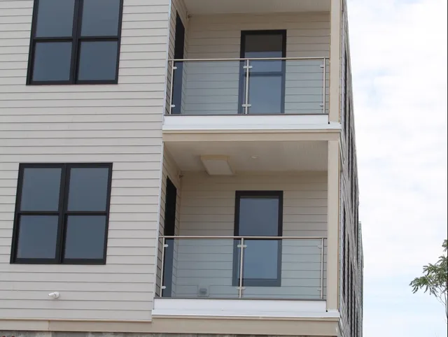 glass balcony