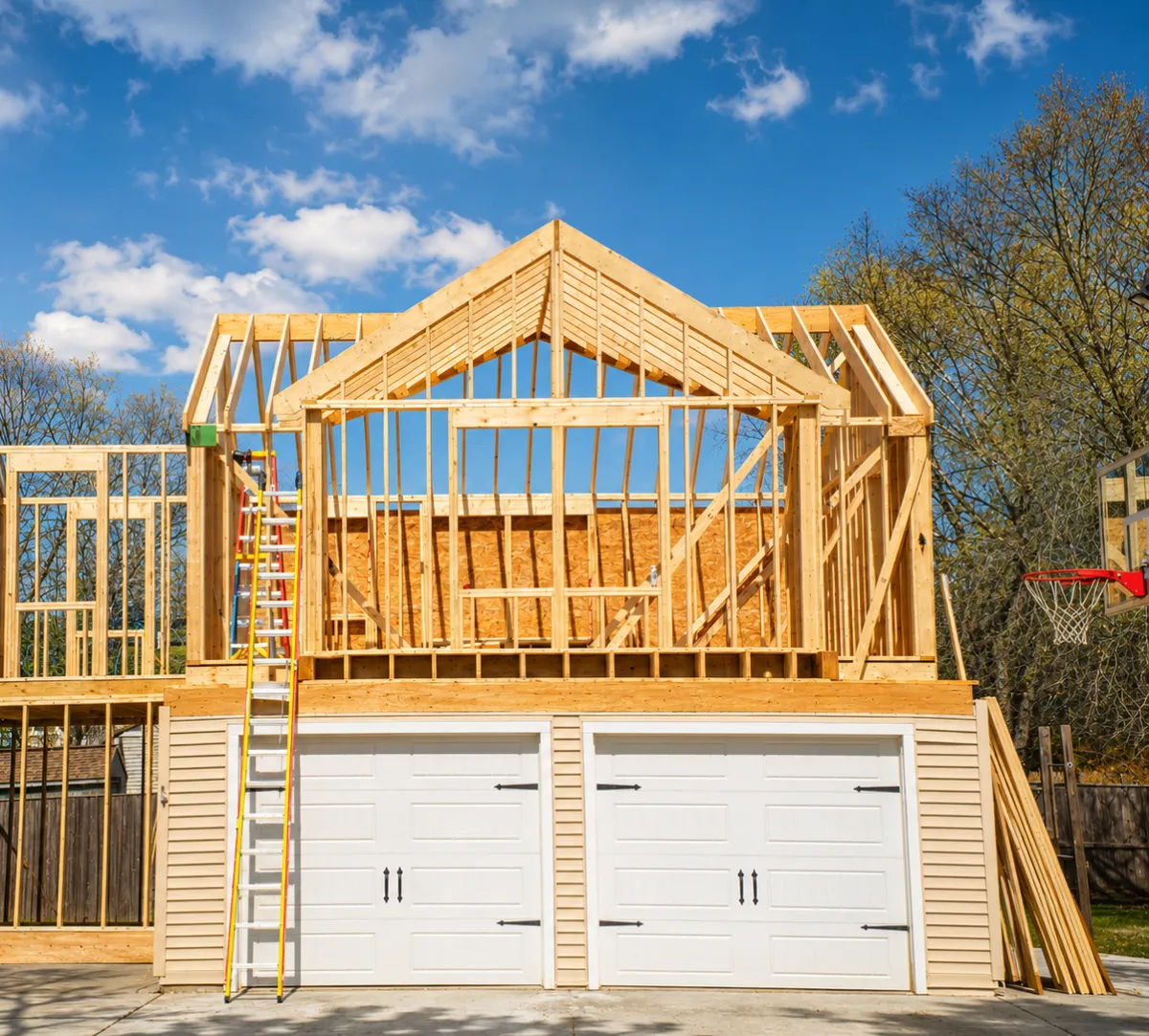Home additions Swansea MA and Rhode Island framing by Amaral Services
