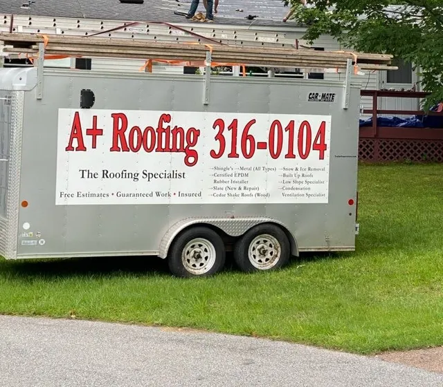A+ Roofing & Lawn Service work photo