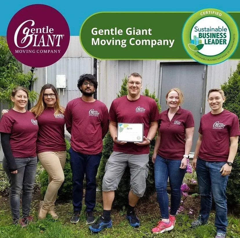 In anticipation of #earthday2022 tomorrow we are celebrating Gentle Giant&rsquo;s recent graduation from the Sustainable Business Leader Program 🎉 The SBLP is powered by @sbnmass with the aim of helping businesses to &lsquo;green their operations an