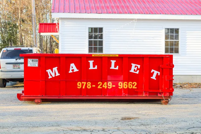 Mallet Roll Off Dumpster Service work photo