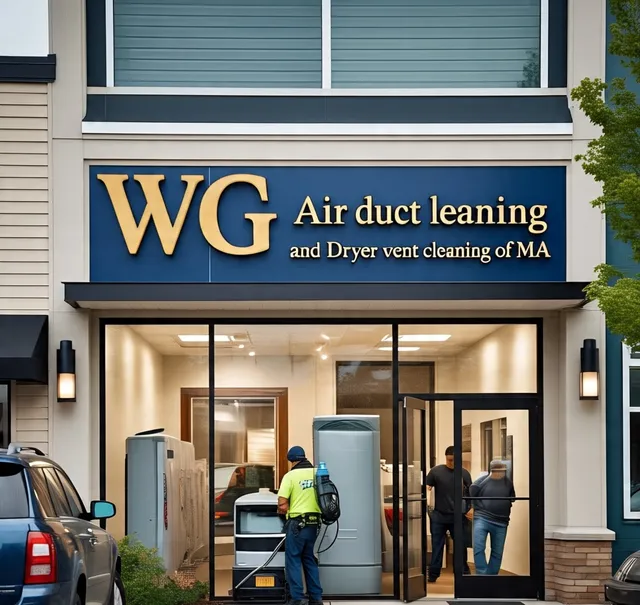 WG Air duct cleaning and Dryer vent cleaning of MA work photo