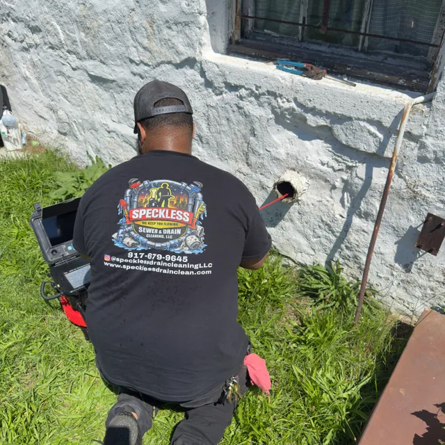 Speckless Sewer & Drain Cleaning,LLC work photo