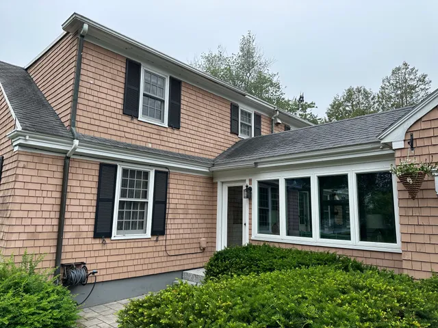 Brown House Exterior Painting