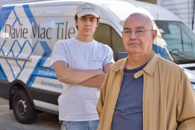 work photo from daviemactile.com