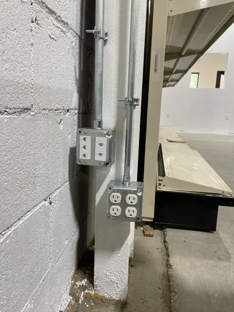 outlet installation