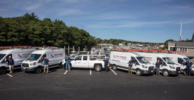 work photo from totalcomfortmaine.com