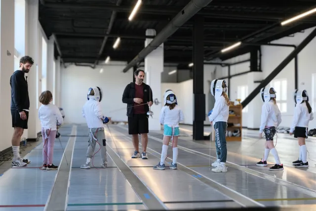 Allez Fencing Club work photo