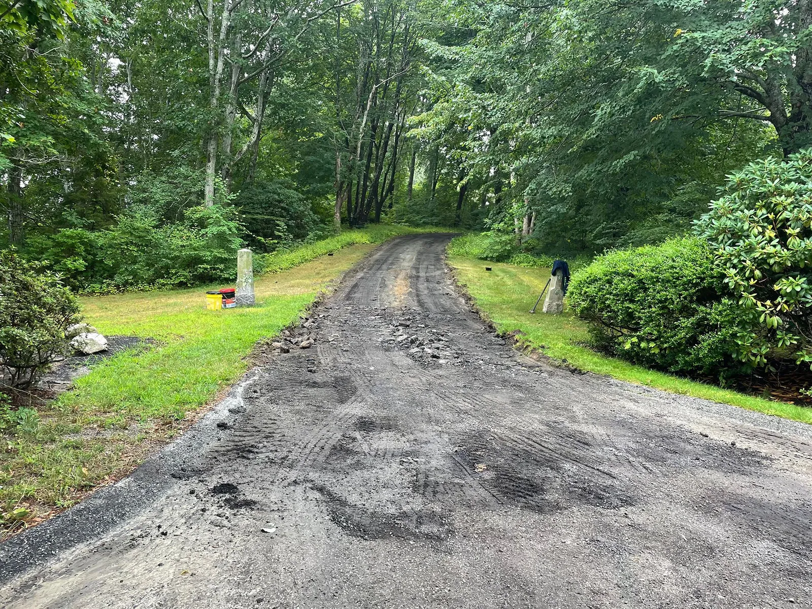 Asphalt paving service