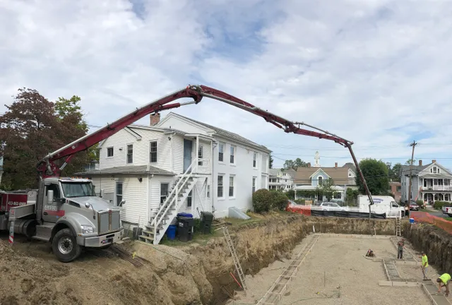 Baystate Concrete Pumping work photo