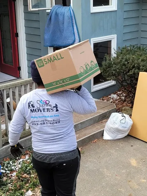 Professional Construction Debris Removal service by Sooo Supreme Movers and Haulage in Bridgeport, CT - licensed and insured junk removal contractor