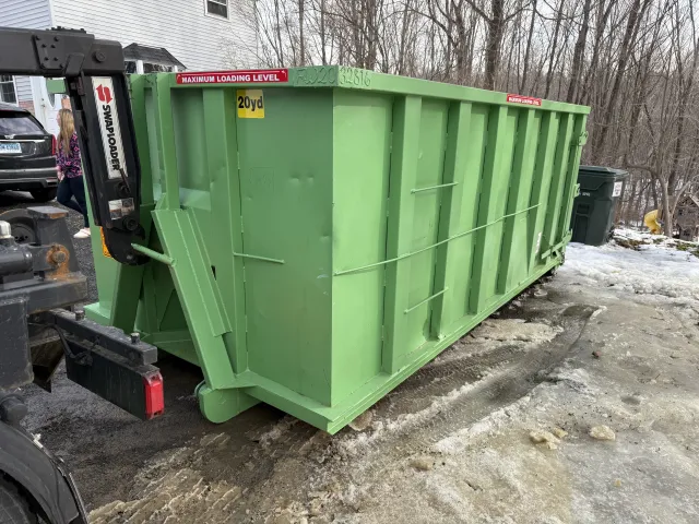 20 Yard roll-off dumpster