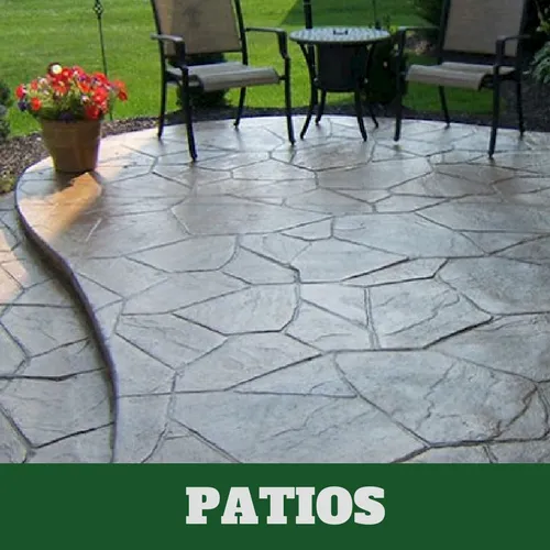 MILFORD STAMPED CONCRETE work photo