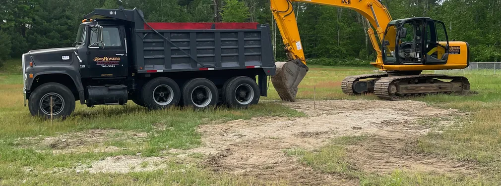 work photo from jamesromeroexcavating.com