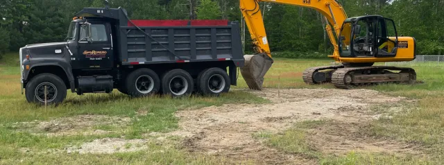 work photo from jamesromeroexcavating.com