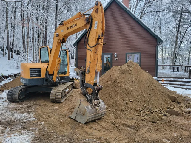 Browns Excavation work photo