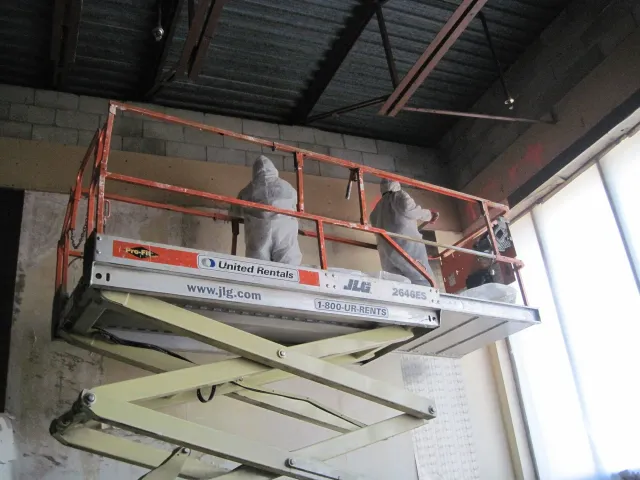 Asbestos removal service