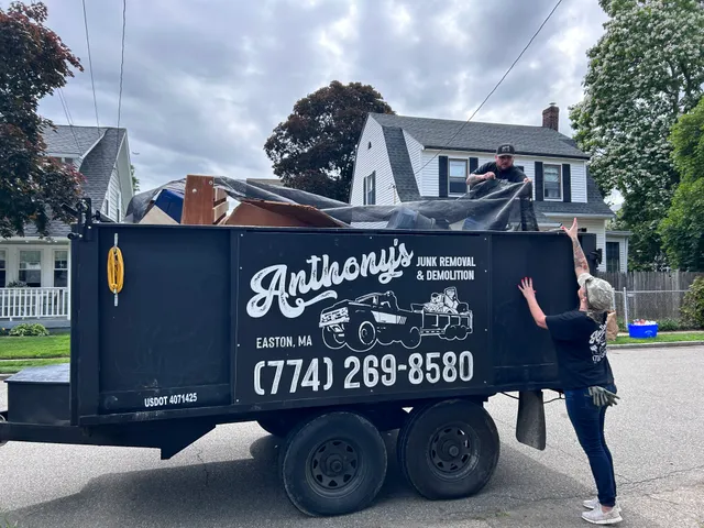 Anthony’s Junk Removal & Dumpster Rental work photo