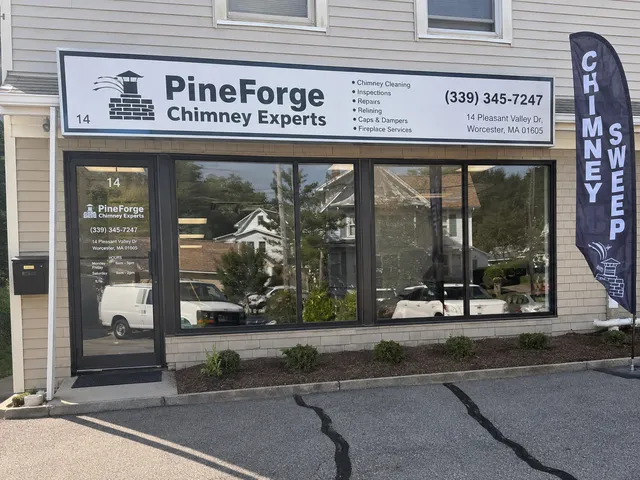 PineForge Chimney Experts work photo