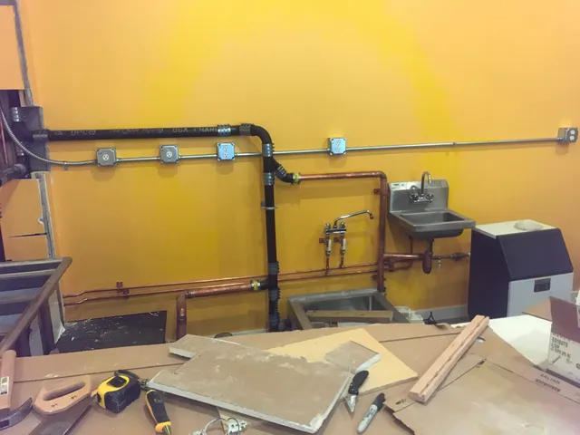 Additional commercial café wiring