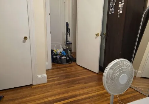 A Deep-Cleaned Bedroom