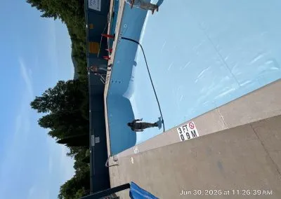 Brookside Condominium Pool – Newry, ME | 90 Mil PVC Commercial Pool Liner Installation