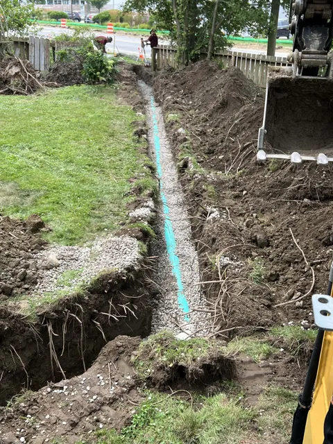 sewer and water line installation services