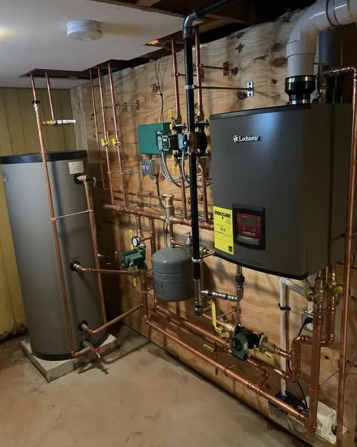 E Francis Plumbing & Heating researched project photo