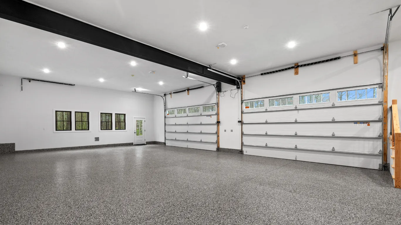 Custom garage construction in Hudson by a trusted home remodelling company.