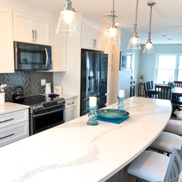Modern Kitchen Wired by Puopolo Electric
