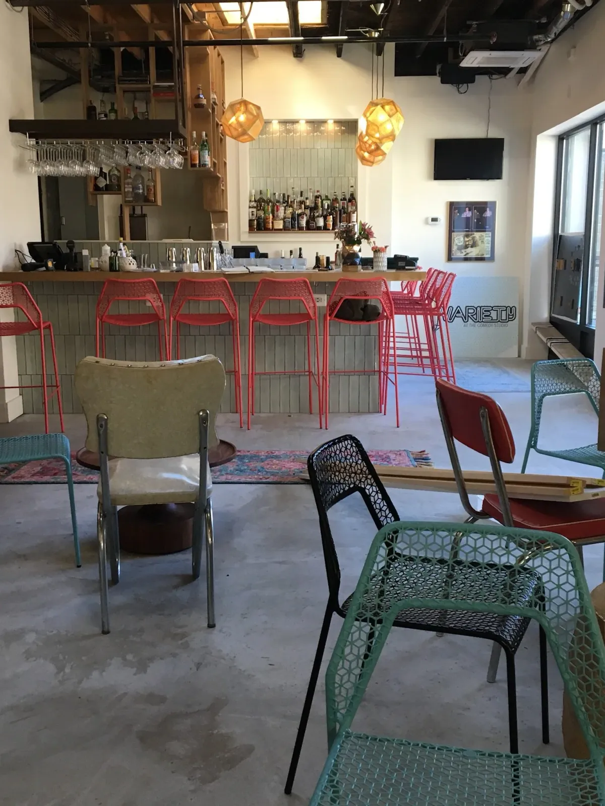 Finished light-commercial bar and lounge fit-out