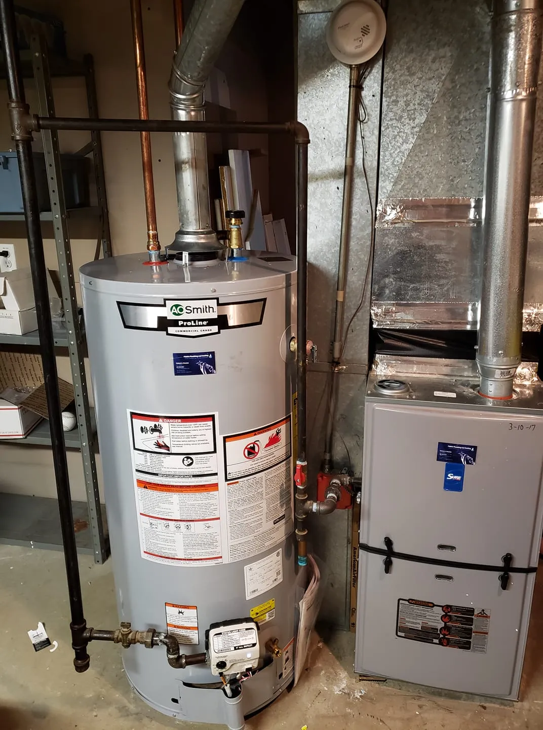 Water heater replacement 3