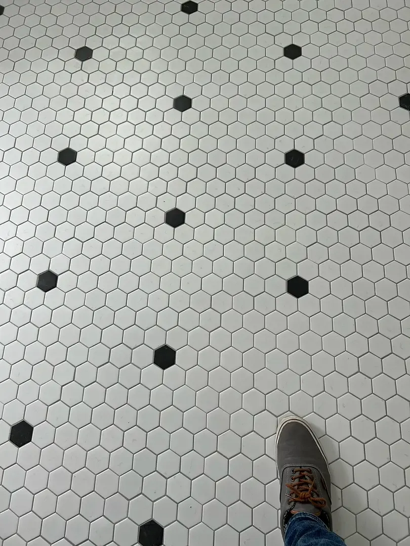 Mosaic Tile Floor in Belmont MA