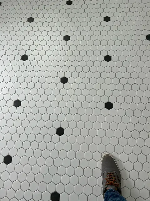 Mosaic Tile Floor in Belmont MA