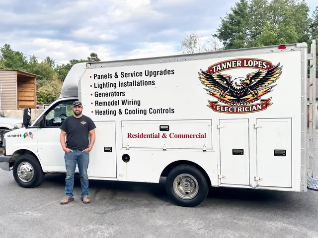 Tanner Lopes Electrician work photo
