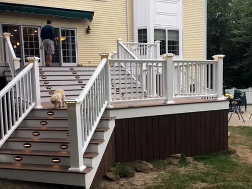 Southeast MA decking, decks, stairs, railings, porches