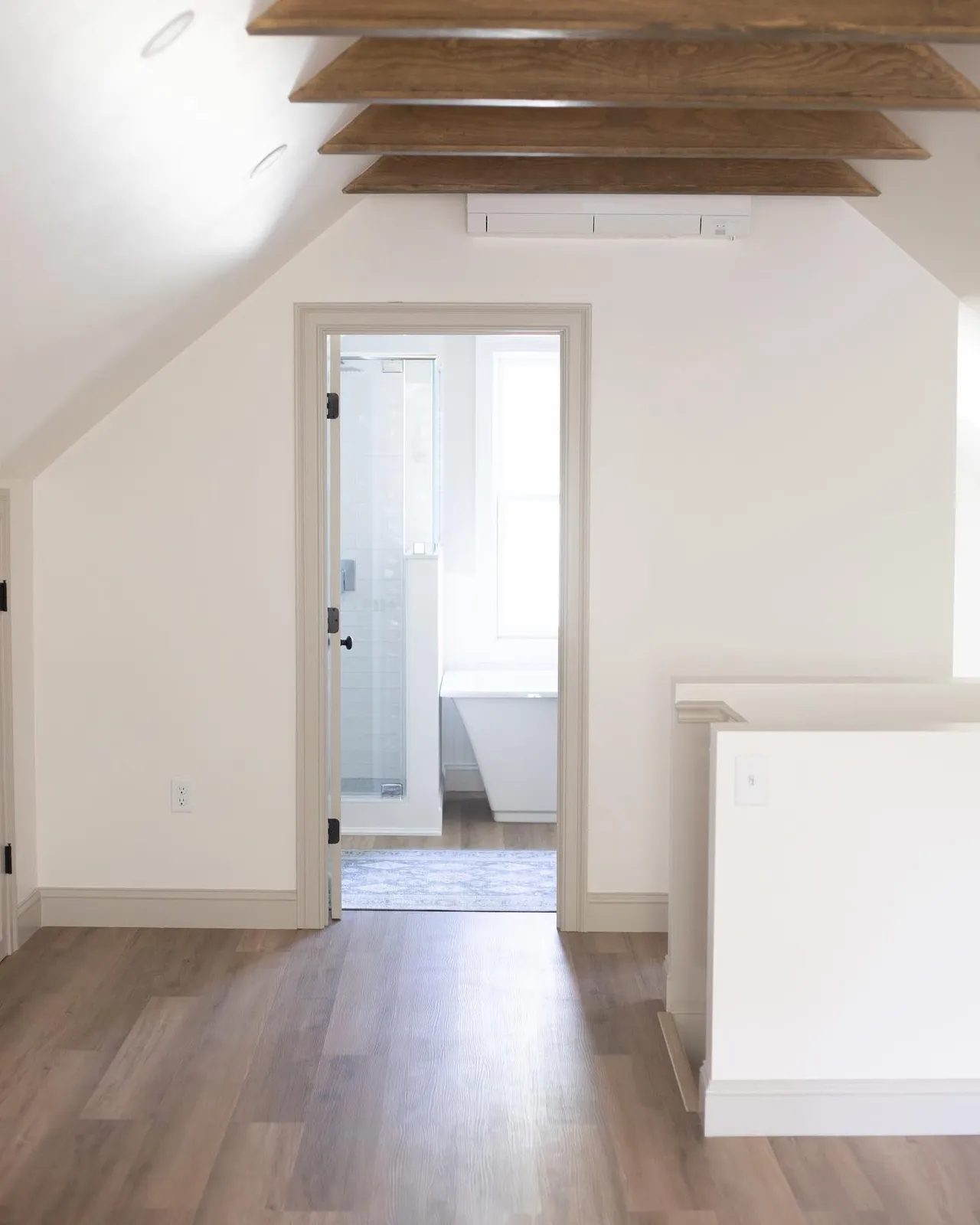 Attic conversion, after