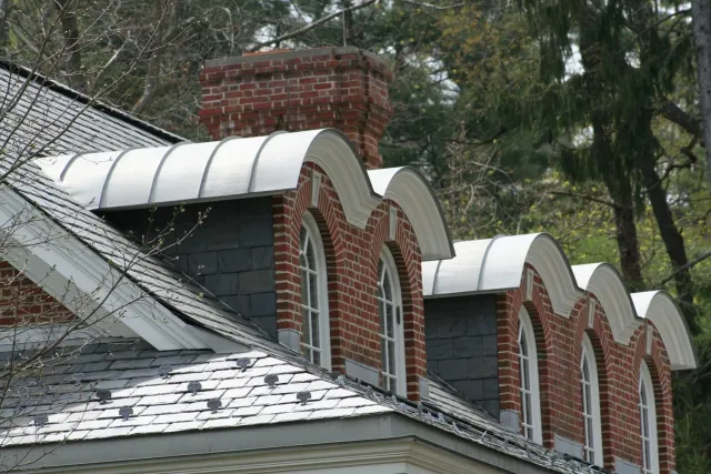 Slate roof installation in Newport, RI by Slate & Copper Services
