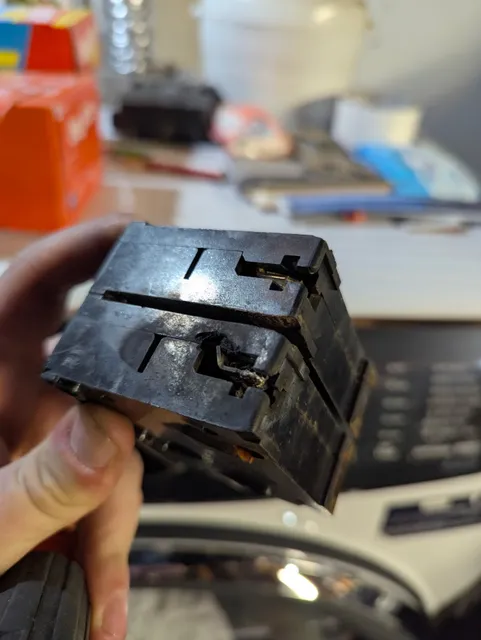 Burnt breaker pulled during troubleshooting