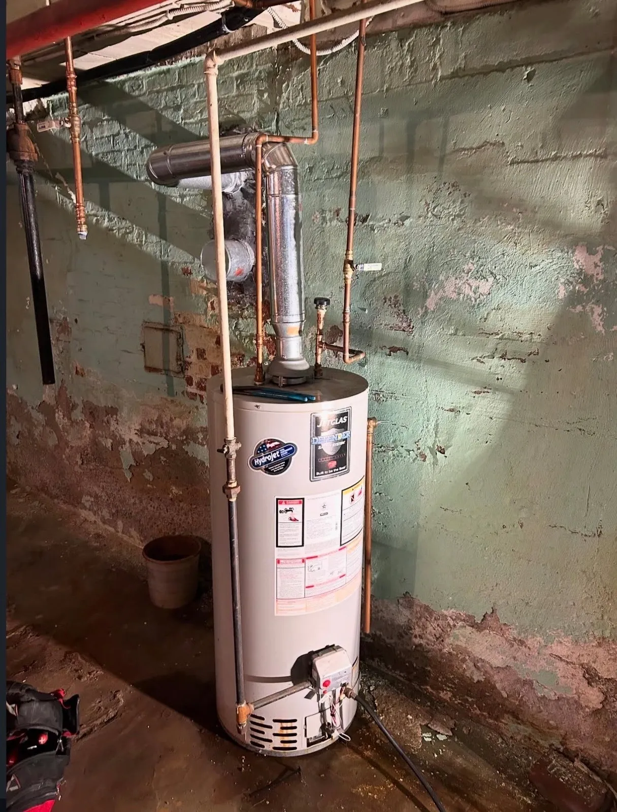Brick Cellar Water Heater — photo 2