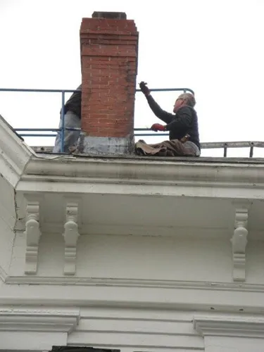 work photo from oldtymechimneysweep.com