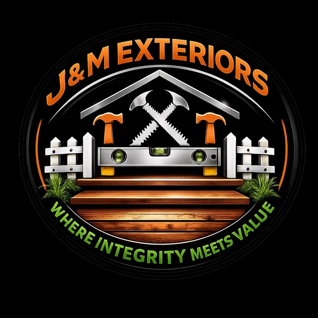 J&M Exteriors logo